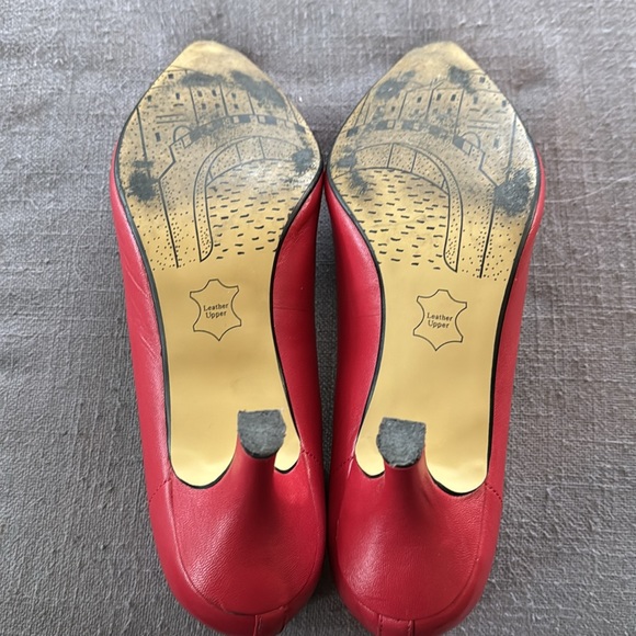 Bella - Vita leather pumps size 7.5W - Picture 3 of 8